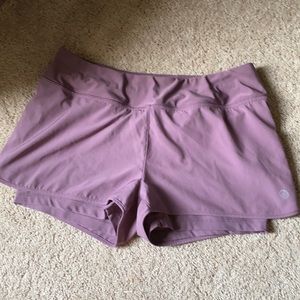 Running shorts w/ spandex